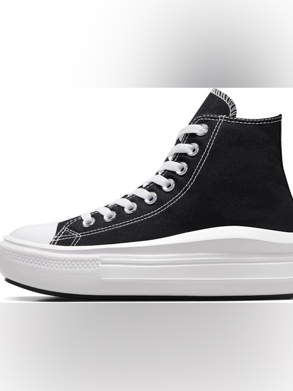 Converse Women's Chuck Taylor All Star Move Platform High Top Sneaker (Size 8) - Picture 3 of 10